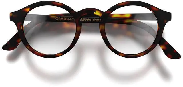 Main image of LONDON MOLE(r) Graduate Blue Light Blocking Glasses - Cool round panto shape - Anti-eyestrain for screens - Unisex with spring hinges