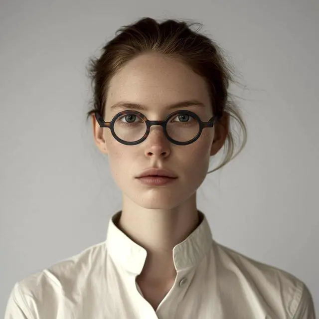 Alt view image 2 of 5 - LONDON MOLE(r) Moley blue light blocking glasses | Cool round shaped blue blockers | Anti eyestrain for screens | Men's Women's Unisex | Spring hinges