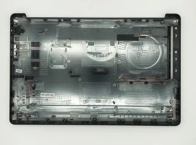 Alt view image 2 of 5 - Replacement for HP 17-by 17T-by 17-CA 17Z-CA 17.3" Laptop Bottom Case Base Enclosure Lower Cover L47072-001 6070B1546603 Gray