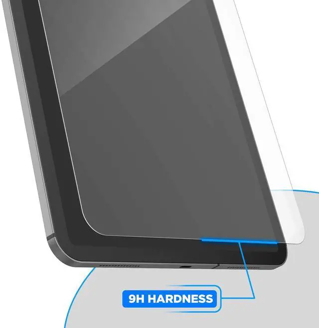 Alt view image 3 of 5 - magglass iPad Pro 12.9" Tempered Glass Matte Screen Protector (2020, 2021 & 2022) Fingerprint Resistant Anti Glare Screen Guard (Case Compatible)