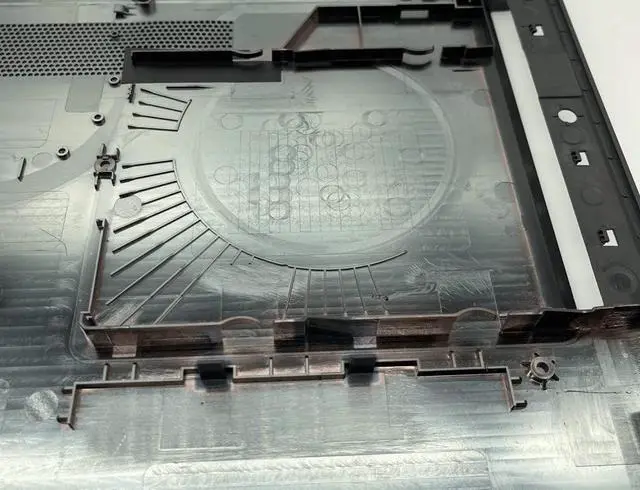 Alt view image 5 of 5 - Replacement for HP 17-by 17T-by 17-CA 17Z-CA 17.3" Laptop Bottom Case Base Enclosure Lower Cover L47072-001 6070B1546603 Gray