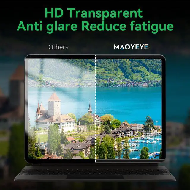 Alt view image 5 of 5 - Magnetic Privacy Screen Protector Compatible with iPad Pro 11/Air4/Air5 10.9 In 2018-2022, Anti Glare Blue Light Film Anti-Spy Filter, Bubble-Free Shield Easy Install Guard Removable Cover