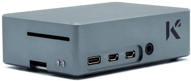Alt view image 2 of 5 - KKSB Raspberry Pi 4 Case | CNC Machined Aluminum Raspberry Pi Enclosure with Built-in Heatsink