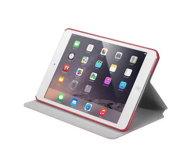 Alt view image 2 of 5 - LAUT Official - Revolve for iPad Mini 3 & Mini 2 & Mini (Red)