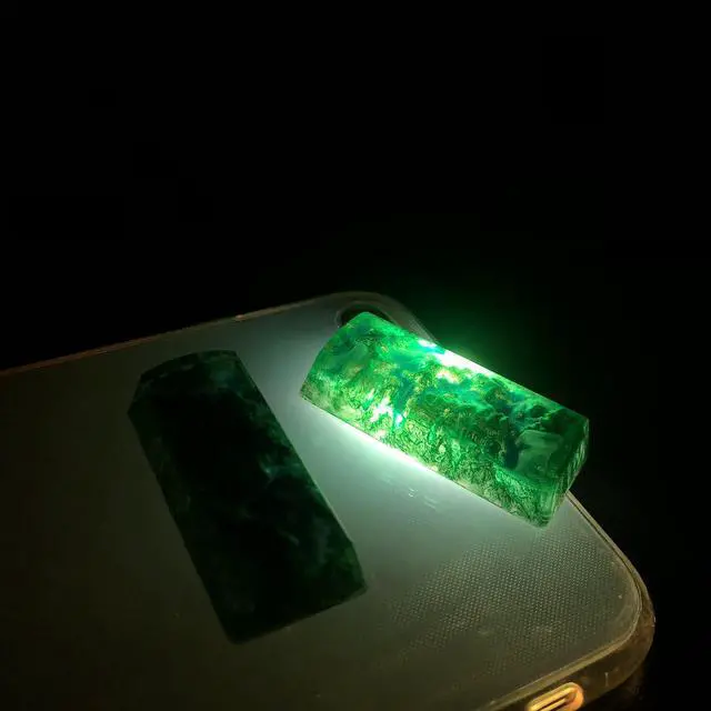 Alt view image 2 of 4 - LINWIN Custom Keycap, Green Valley Keycap for MX Mechanical Keyboard, Unique Gifts for Friends