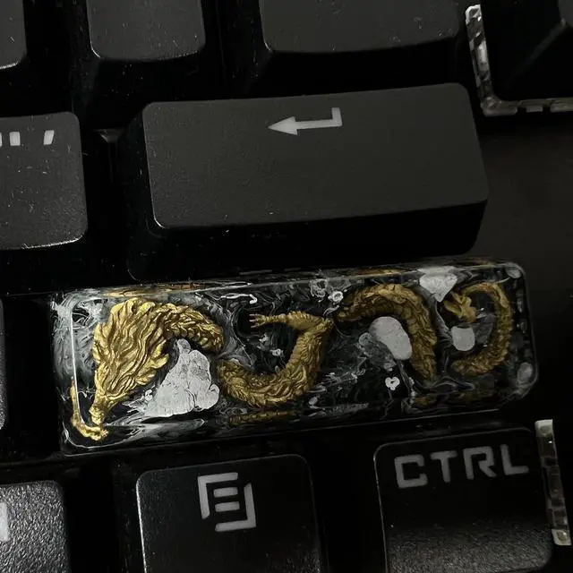 Main image of Custom Keycap, Dragon Shift Keycap for MX Mechanical Keyboard, Unique Gifts for Friend