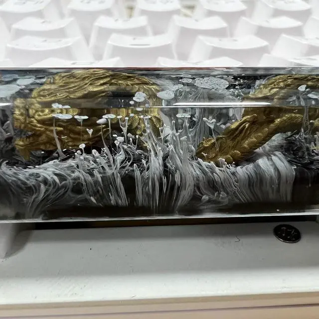 Alt view image 3 of 5 - Custom Keycap, Dragon Shift Keycap for MX Mechanical Keyboard, Unique Gifts for Friend