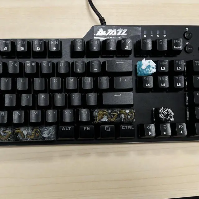 Alt view image 5 of 5 - Custom Keycap, Dragon Shift Keycap for MX Mechanical Keyboard, Unique Gifts for Friend