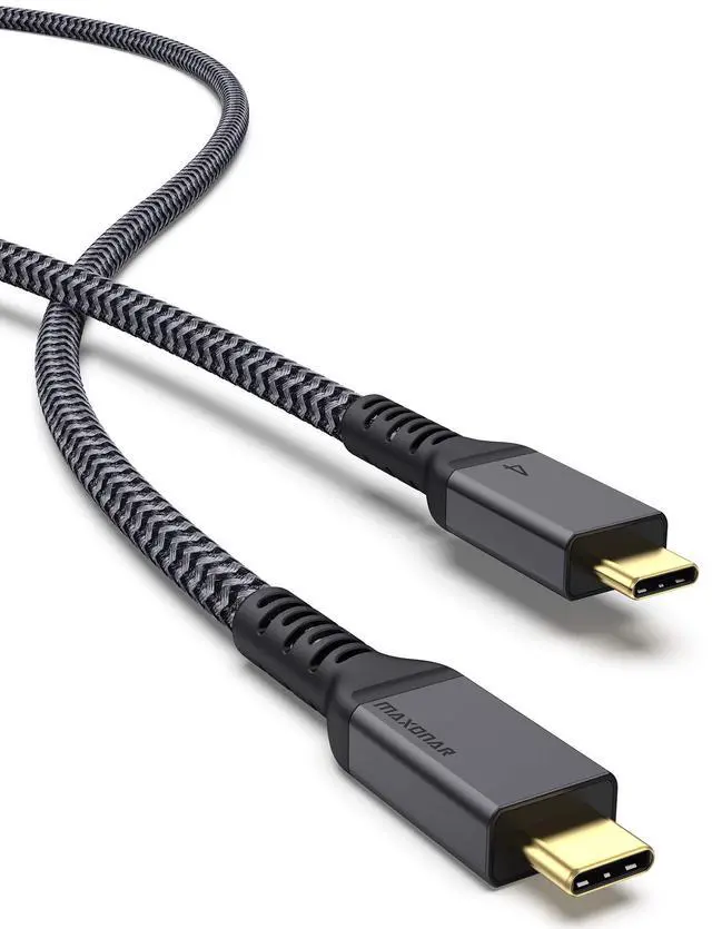 Main image of Maxonar [6.6Ft] Thunderbolt 4 Cable with 40Gbps Data Sync/240W Charging and 8K/5K@60Hz for Thunderbolt 4/3, USB4, and USB C Devices