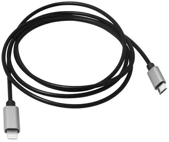 Main image of iOS 17 to MicroUSB OTG Cable Compatible with Shure MV5, MV51, MV88+ and Mvi (AMV-LTG15), Motiv Products, 1.5m 5feet, for iPhone 14 13 12 Mini Pro Max,11, Xs Xr, New SE 8, AMV-LTG15 Replacement