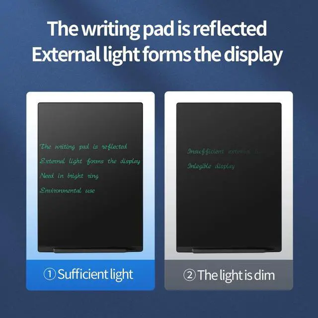 Alt view image 5 of 5 - Amoretti Sonnet LCD Writing Tablet, 11.5in Double Display Erasable Reusable Electronic Drawing Pads, Electronic scratchpad for Kids and Adults Black
