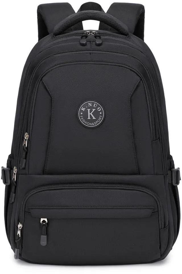 Main image of Laptop Backpack for Women Men 17 Inch , Anti Theft Carry on Travel Backpacks, Water Resistant College Bookbag Large Kids School Bag for Teens Boys Girls Business Work Back Pack Casual Daypack Black