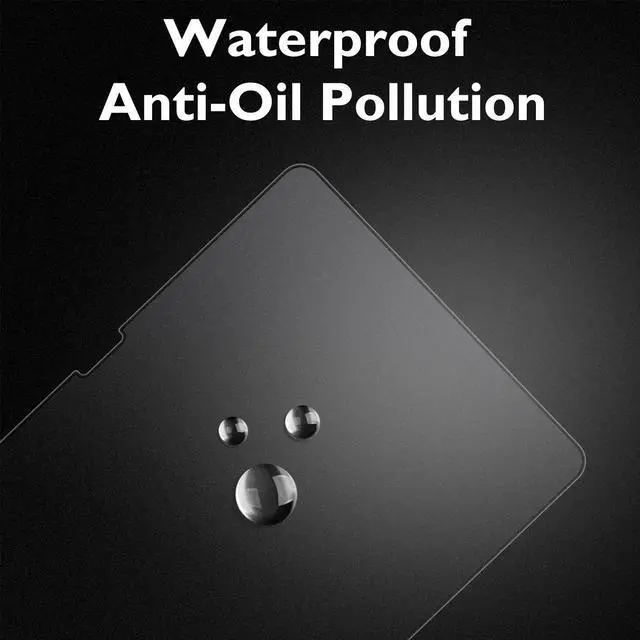 Alt view image 5 of 5 - Mothca 2 Pack Matte Glass Screen Protector for iPad Air 13-inch M3 2025 / M2 2024 (7th/6th Generation) with Easy Installation Frame, Anti-Glare & Anti-Fingerprint Tempered Glass Film, Smooth as Silk