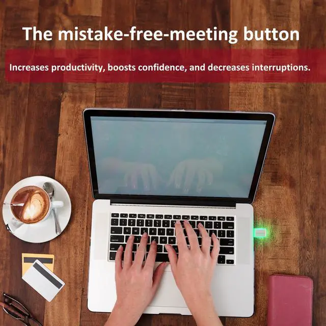 Alt view image 4 of 5 - MuteMe Mini - USB A - Illuminated Physical Mute Button for Zoom, Teams & More (As Seen on Shark Tank). Free Windows/Mac Software Required to Use MuteMe.