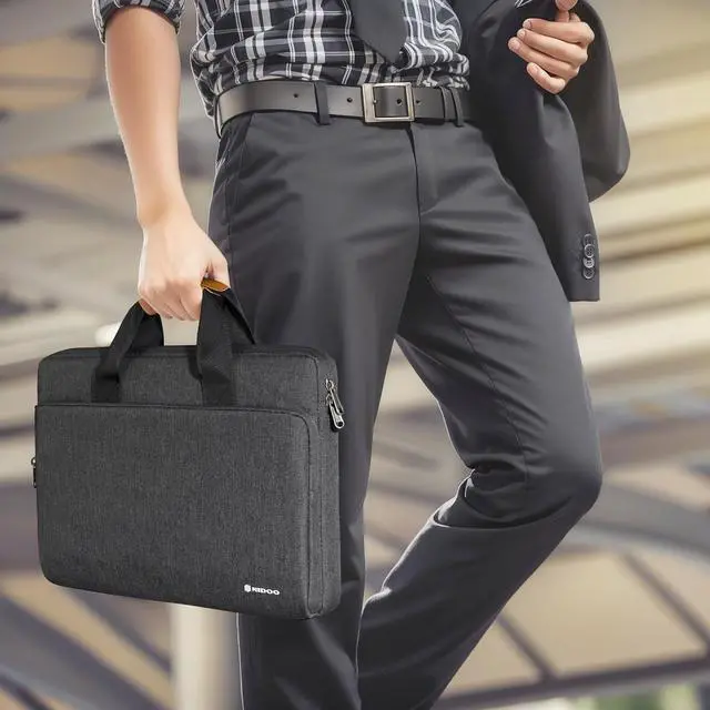 Alt view image 5 of 5 - NIDOO Laptop Shoulder Bag 16-15.6 inch Computer Sleeve Carrying Case Compatible with 16" MacBook Pro M3 M2 / 16" Legion 7i / Legion Pro 5i / 15.6" XPS 15 / Acer Nitro 5 / Legion 5 / ThinkPad E15 L15