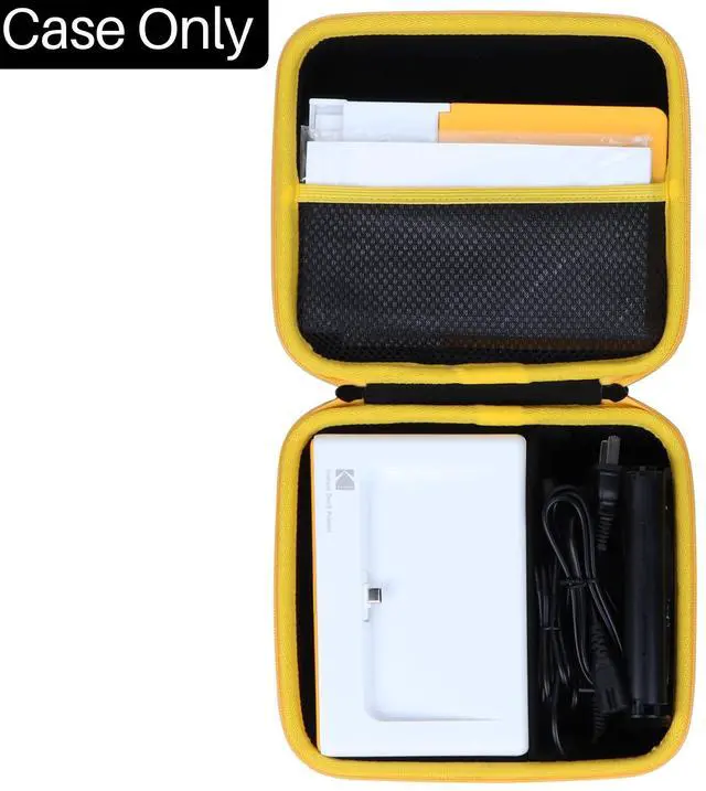 Alt view image 2 of 5 - Lebakort Hard Case Compatible with Kodak Dock Plus 4PASS / Kodak Dock Premium 4x6 Portable Instant Photo Printer (Black Case)