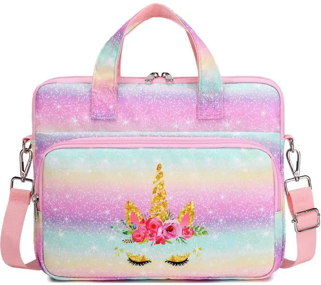 Main image of Octsky Kids Tablet Carrying Sleeve - 12.5 Inch Protective Bag with Shoulder Strap, Soft Lining