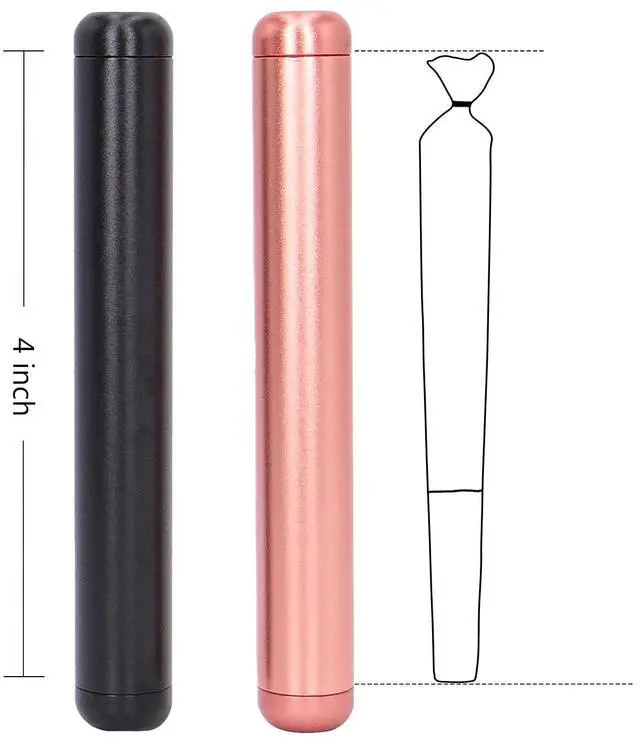 Alt view image 5 of 5 - Storage Case with 4 Tubes and Aluminum Metal Tube