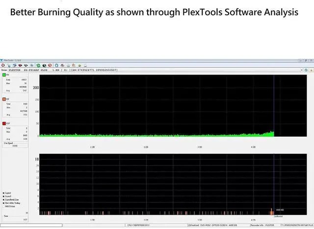 Alt view image 3 of 5 - PlexDisc DVD-R 4.7GB 16x Logo Branded Recordable Media Disc - 100 Disc Spindle (FFP) 632-815-BX