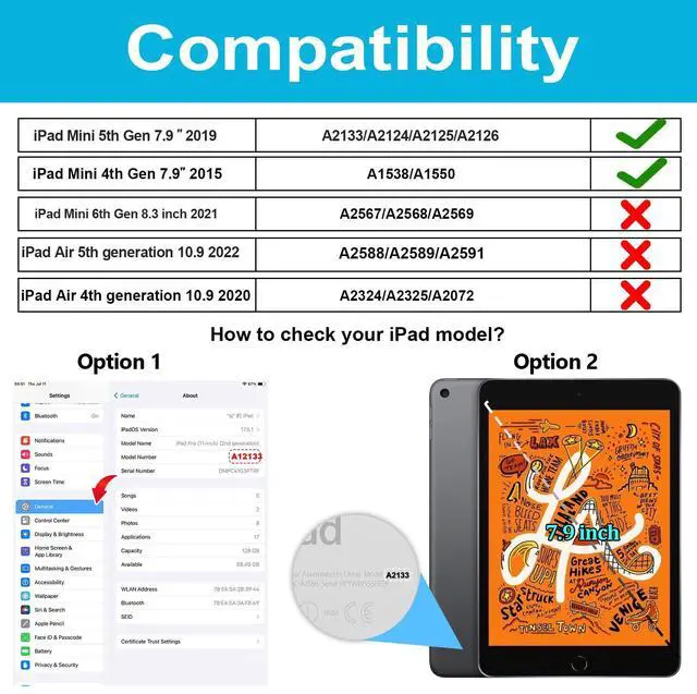 Alt view image 2 of 5 - Case for iPad mini 5/4 7.9 INCH: TPU Cover for iPad mini 5th/4th Generation 7.9 Inch 2019/2015 with- Screen Protector- Stand- Handle- Shoulder Strap- Pencil Holder- Black