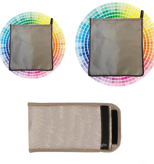 Main image of Anti Radiation Labtop Pad,Laptop EMF Radiation Blocking Pad Computer Tablets Notebooks Thigh Pad Shield Protection Pouch Faraday Fabric Bag,5G RF GPS RFID Security Pouch (Set-3pcs)