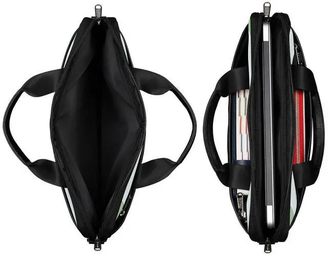 Alt view image 2 of 5 - Laptop Bag for Women Men Waterproof Laptop Shoulder Bag 14-15.6 Inch Computer Messenger Bag Carrying Case (Cartoon Frogs)