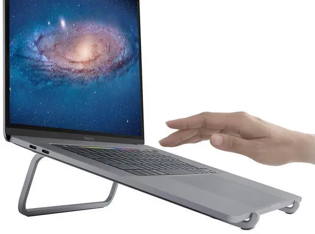 Alt view image 3 of 5 - Rain Design 10081 mBar Laptop Stand - Space Gray
