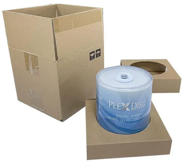 Alt view image 3 of 5 - PlexDisc 52x Digital Audio Music CD-R Disc 700MB White Inkjet Printable - 100 PK Spindle (FFP)