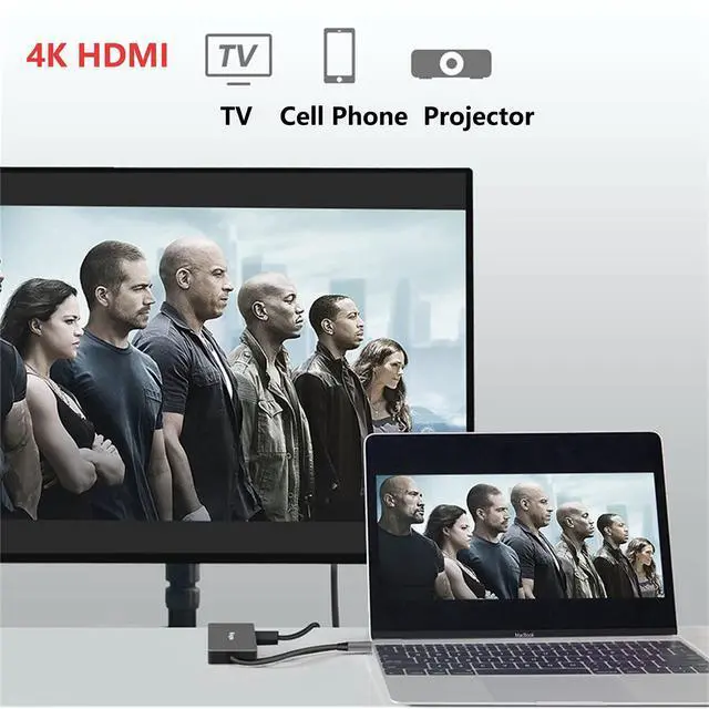 Alt view image 5 of 5 - USB C Hub 6 in 1 Laptop Docking Station USB to HDMI Multiport Adapter with 3 USB 3.0 Ports, 1 USB-C Port and 1 PD Port Compatible for Windows, Mac and Linux