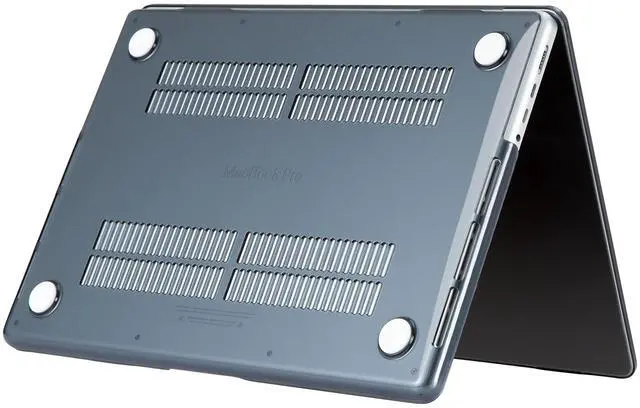 Alt view image 4 of 5 - Se7enline Compatible with 2021-2024 MacBook Pro 14 inch Case for Mac Pro 14-inch A2442 A2779 A2918 A2992 A3112 A3401 M4 M3 M2 M1&Keyboard Cover &Sleeve &Screen Protector&Dust Plug, Crystal Black