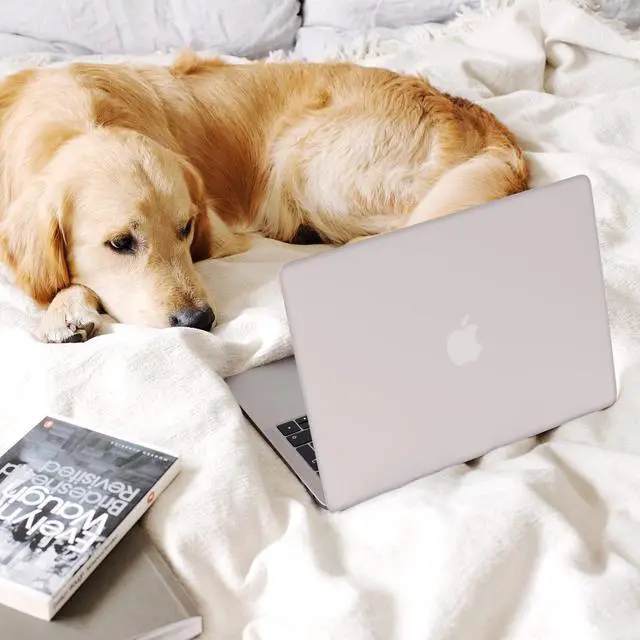 Alt view image 2 of 5 - Seorsok Compatible with MacBook Air 15 inch Case 2023 2024 Release M3 A3114 M2 A2941 Liquid Retina Display Touch ID,Ultra Thin Laptop Plastic Hard Shell Case&Keyboard Cover,Rock Grey