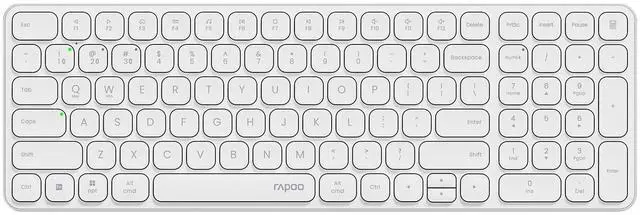 Main image of Rapoo E9310M Wireless Keyboard for Mac/iPad/PC, Multi-Device Bluetooth Keyboard with Number Pad, Low-Profile, Quiet Typing, 99-Key, Battery Powered, Support 4 Devices for Windows, Linux, Chrome, Mac