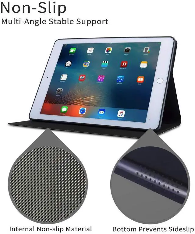 Alt view image 5 of 5 - Fire HD 10 Tablet Case 10.1" (2019/2017/2015 Release) Dog Paw Shockproof Slim PU Leather Cover with Auto Sleep/Wake for All-New  Kindle Fire 10 (9th / 7th / 5th Generation)