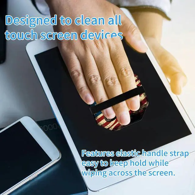 Alt view image 5 of 5 - Slim Case for Amazon Fire Max 11 Tablet (13th Generation, 2023 Release) + 1 Screen Clean Pad, Multi-Angle Stand PU Leather Soft TPU Inner Case with Auto Wake/Sleep, Flag Motorbike