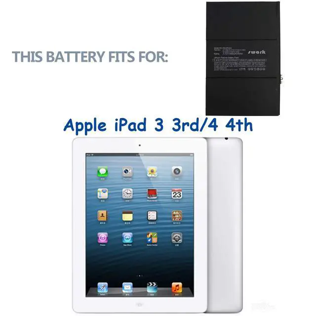 Alt view image 4 of 4 - SWARK Replacement A1389 Battery Compatible with 3 3rd 4 4th A1389 A1416 A1430 A1403 A1458 A1459 A1460 616-0586 616-0593 616-0604 969TA103H 969TA110H with Tools