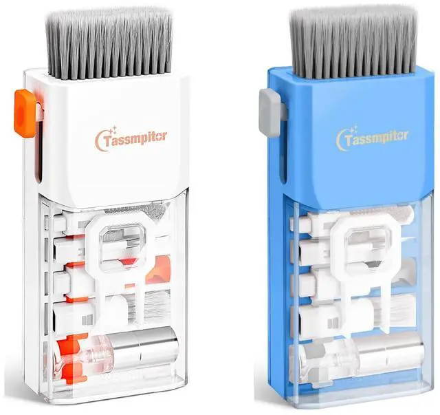 Main image of Laptop Cleaning Kit Keyboard Cleaner, Keyboard Cleaning Kit Electronics Cleaning Tool,White +SkyBlue