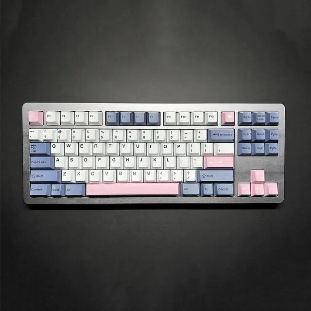 Alt view image 4 of 5 - 163 Keys Fuji Keycaps Cherry Doubleshot Keycaps Set Fit for ISO ANSI 95% 75% 65% 60% Mechanical Keyboard Cherry Mx Switches