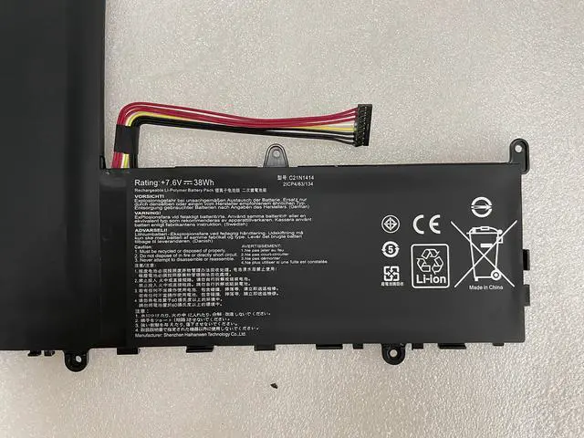 Alt view image 3 of 3 - powerforlaptop Replacement Laptop/Notebook 0B200-0124000 Battery Compatible with EeeBook X205T X205TA X205TA-BING-FD015B 11.6 inch Series C21N1414