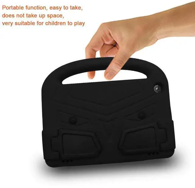 Alt view image 5 of 5 - Techcircle Kids Case for  Fire HD 8 6th/7th/8th Generation (2016/2017/2018), Tablet Case, Shockproof, Stand, EVA Foam, Black