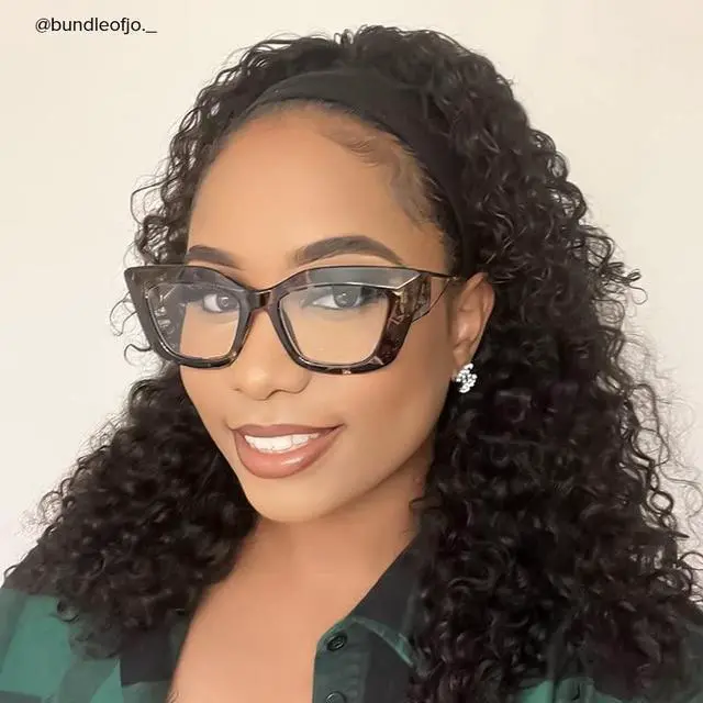 Alt view image 2 of 5 - VOOGLAM Rectangle Blue Light Blocking Glasses for Women Anti UV Eyestrain Eyewear Walburga GOP239668-09