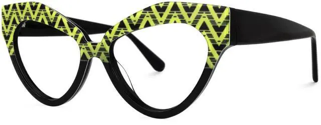 Main image of VOOGLAM Oversize Cat Eye Blue Light Blocking Glasses for Women Anti UV Eyestrain Eyewear Adida GJGA904766-04