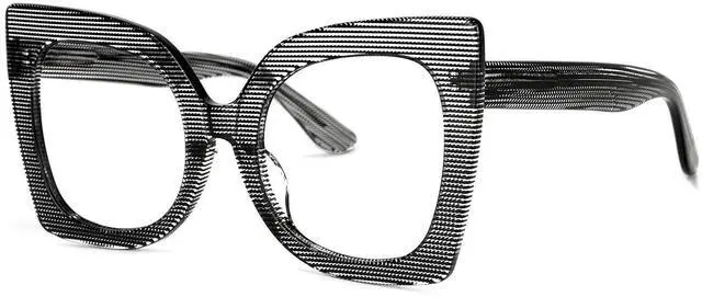 Main image of Voogueme Oversize Square Frame Blue Light Glasses for Women Block UV Anti Eyestrain Eyewear Adrian GWA000487-04