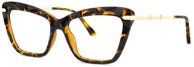 Main image of VOOGLAM Blue Light Glasses for Women Cute Computer Office with Trending Frame Glasses Tortoise Annie VFP0270-06