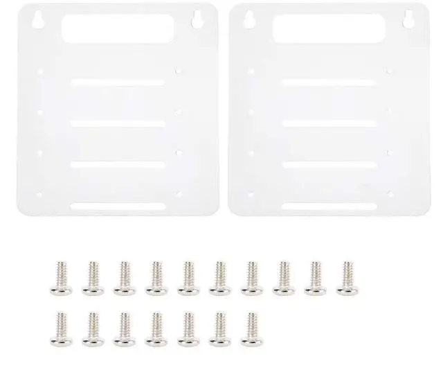 Main image of Wendry Hard Disk Drive Rack,Universal Lightweight Clear Acrylic 4 Layer Hard Disk Drive Rack 3.5 inch HDD Cage Tray for Desktop Computer