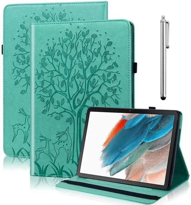 Main image of VODEFOX Case for 6.8 Kindle Paperwhite 2021- PU Leather Folio Stand Deer Tree Cover with Elastic Band Book Cover for Kindle Paperwhite 11th Generation 2021 - Green