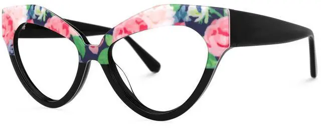 Main image of VOOGLAM Oversize Cat Eye Blue Light Blocking Glasses for Women Anti UV Eyestrain Eyewear Adida GJGA904766-02