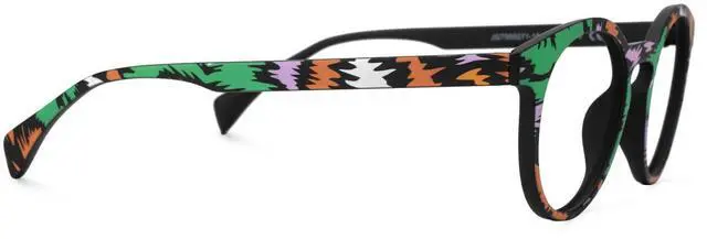 Alt view image 3 of 5 - VOOGLAM Blue Light Glasses for Women Round Gaming Glasses Anti Eyestrain Dry Eyes UV Computer Phone TV Eyewear Fashion Minnie Green GJGT000271-18 Trend