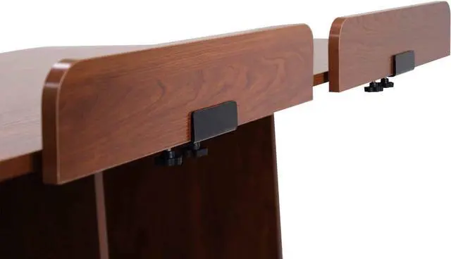 Alt view image 3 of 4 - Arrow Sewing Christa's Quilt Catchers Sewing Cabinet Accessories, Prevents Quilt Slippage, Low Profile, Set of 2, Compatible with All Major Cabinets - Teak