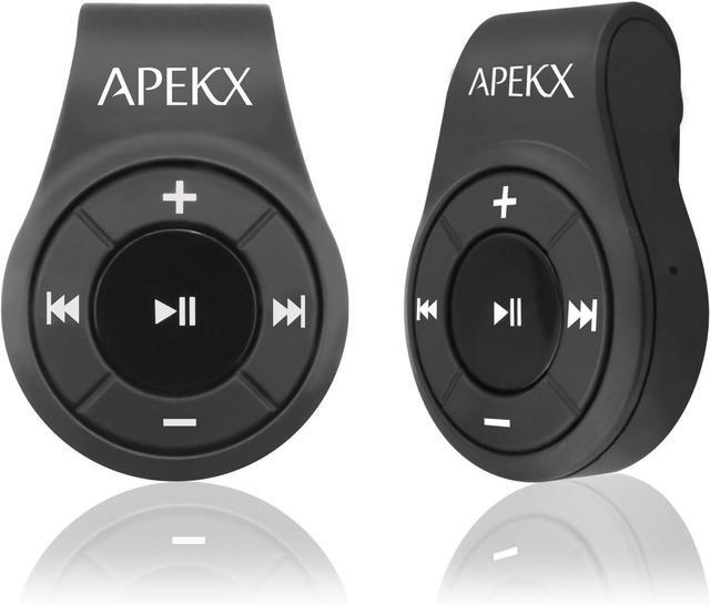 Alt view image 2 of 7 - Clip Bluetooth Audio Adapter for Headphones Headset Speaker Wireless Receiver with MIC for Hands-Released Call and Music