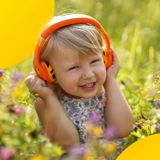 Alt view image 7 of 7 - Kidrox Wired Toddler Headphones for 1-7 Years Old 85dB Volume Limited Baby Headphones for Plane and Car Travel Children Headset for Airplane, iPad and Tablet, Kids Headphone with Cord for Children